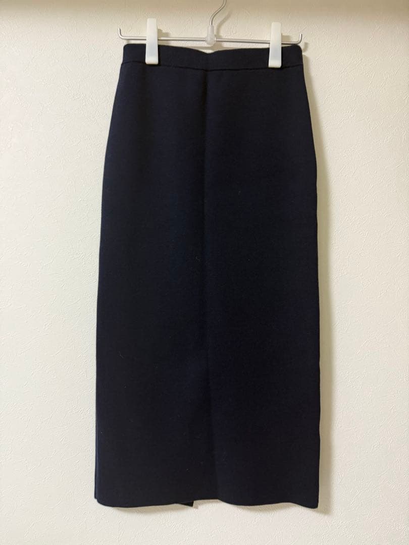 Deuxieme Class CHINO スリットニットスカート