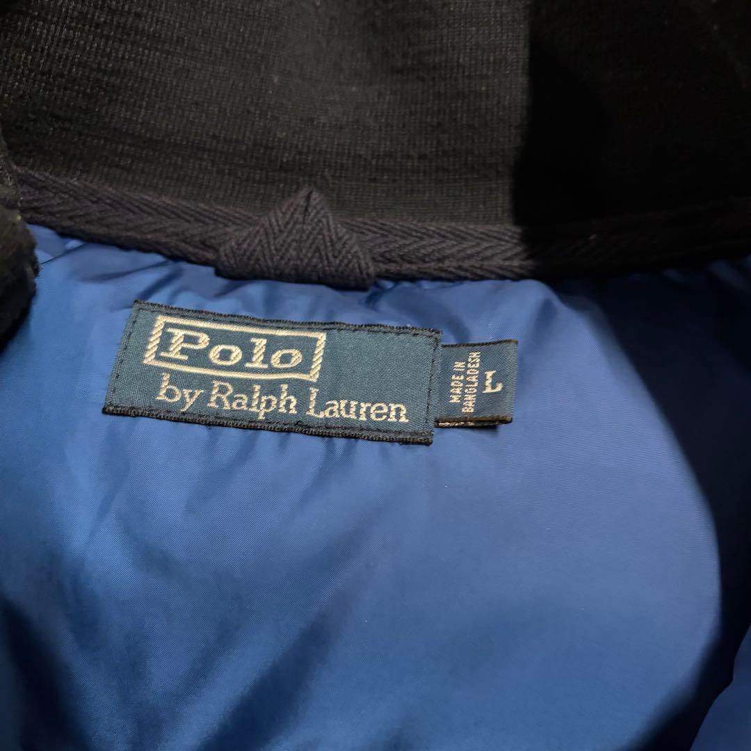 90s Polo Ralph Lauren ダウンベスト　Size L