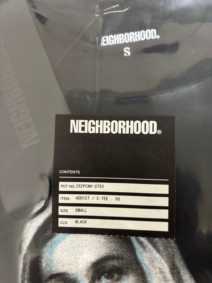 タ*君様 NEIGHBORHOOD ADDICT C-TEE S ブラック