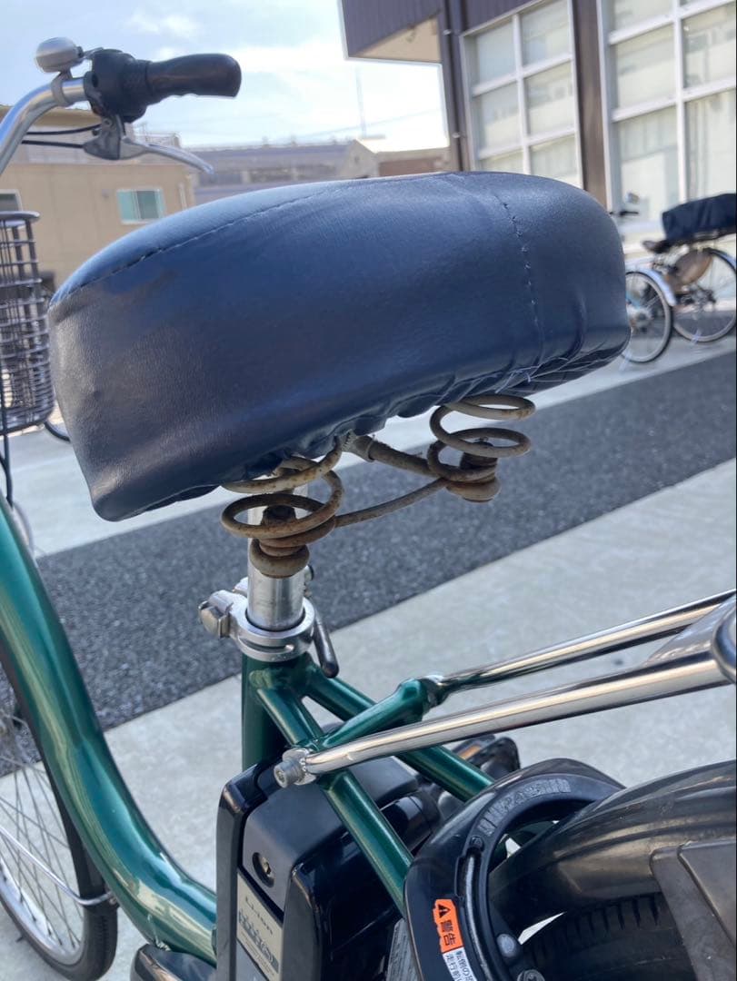 引き取り可能です。ヤマハ　ナチュラ　電動アシスト自転車 グリーン