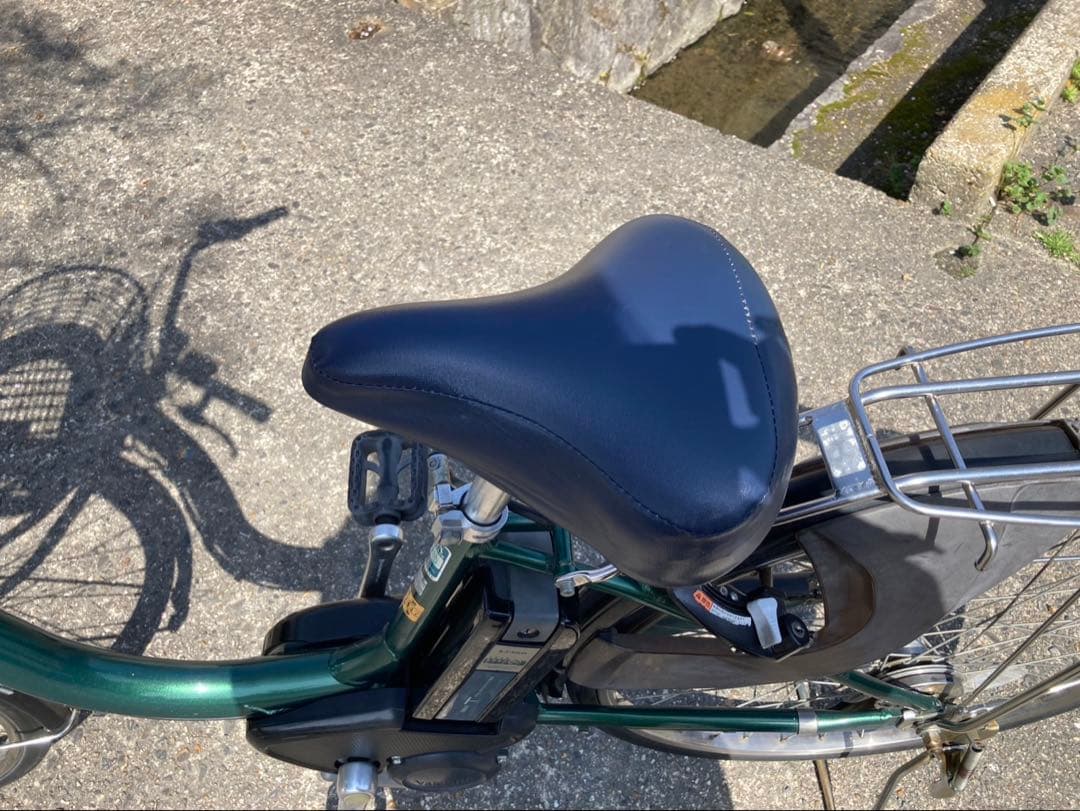 引き取り可能です。ヤマハ　ナチュラ　電動アシスト自転車 グリーン