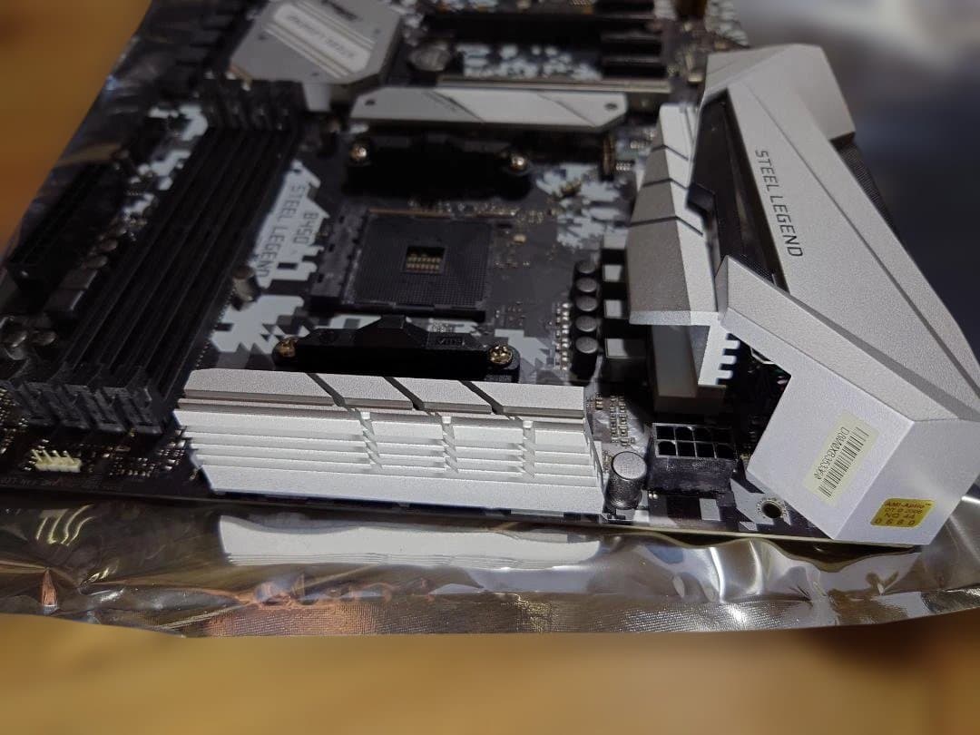 ASRock Steel Legend B450 マザーボード
