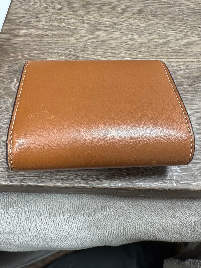 CELINE 三つ折り財布 スモール フラップウォレット トリオンフ