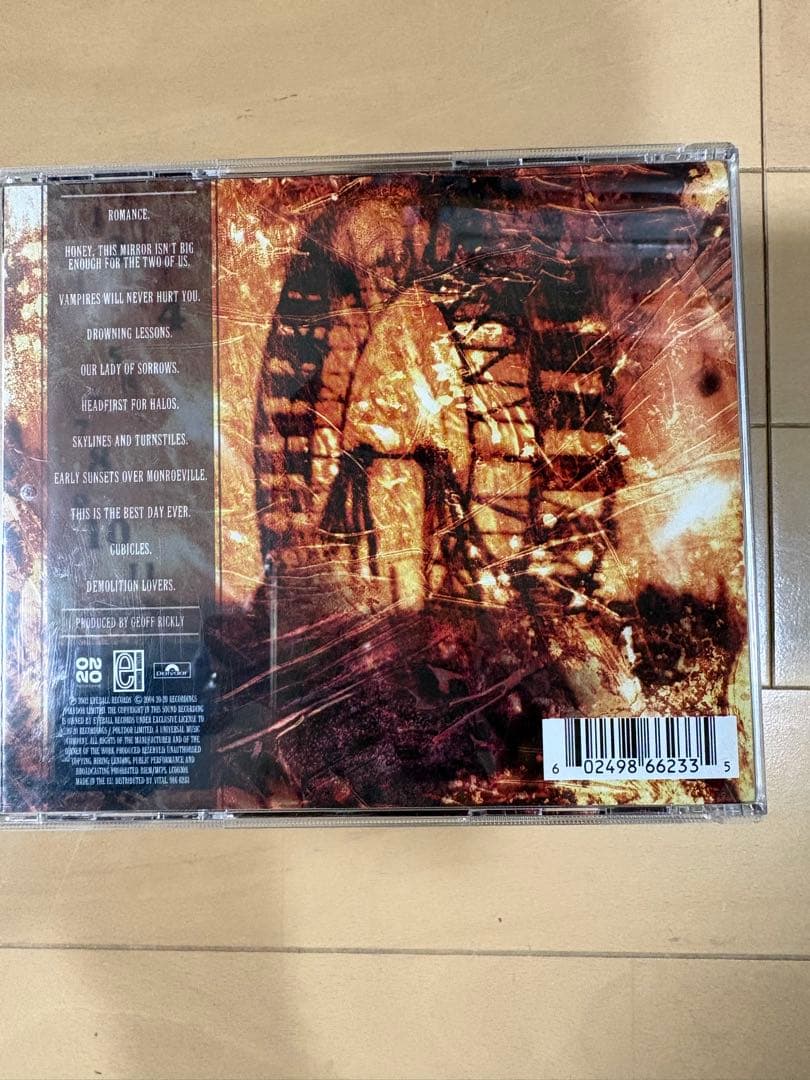マイケミカルロマンス 1st アルバム 輸入盤CD