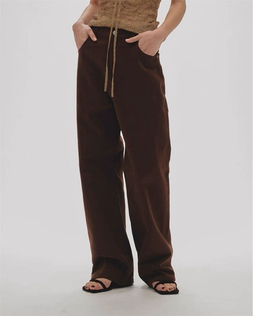 TODAYFUL Cary's Denim 26　ブラウン