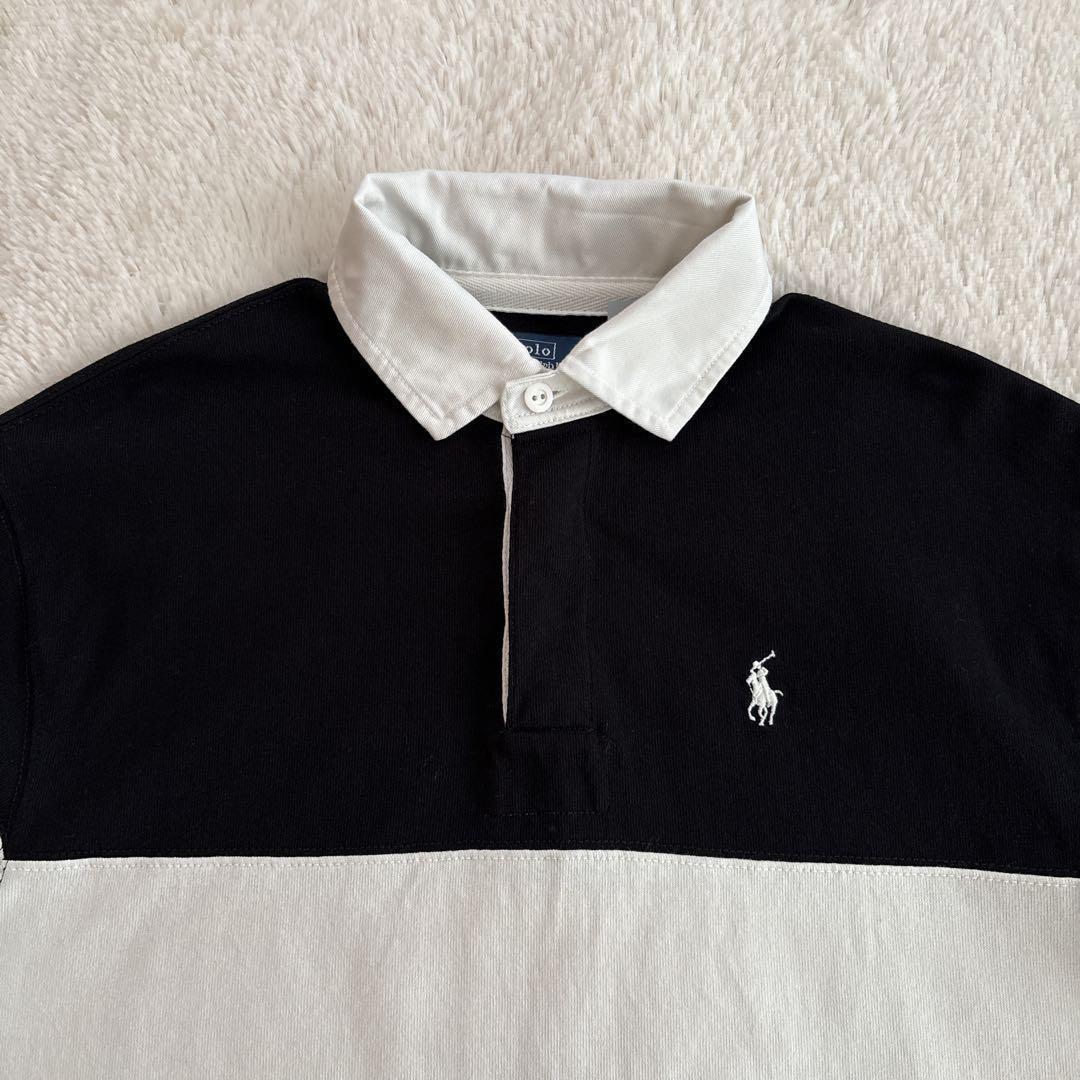 美品✨POLO RALPH LAUREN ラグビー　ポロシャツ カラーブロック