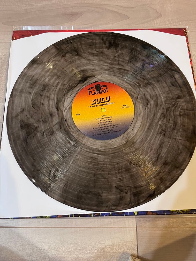 Zulu『A New Tomorrow』カラーvinyl レコード
