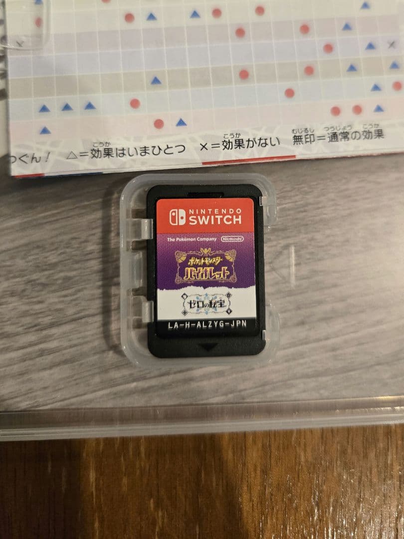 ポケットモンスター バイオレット＋ゼロの秘宝 ゲームカードのみ
