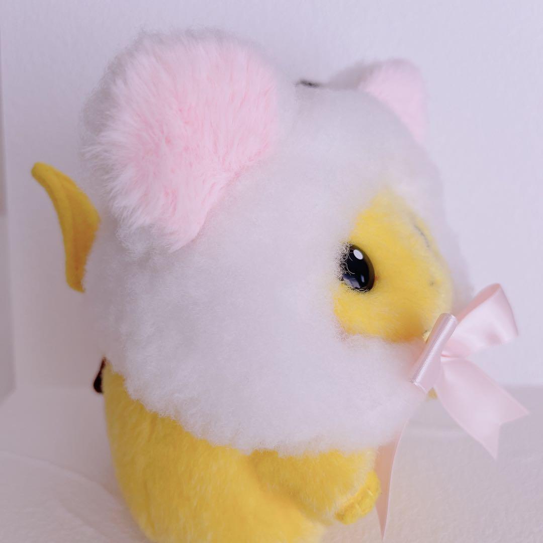 初期ピカチュウ　ハンドメイド　ホワホワさん帽子　ピンク