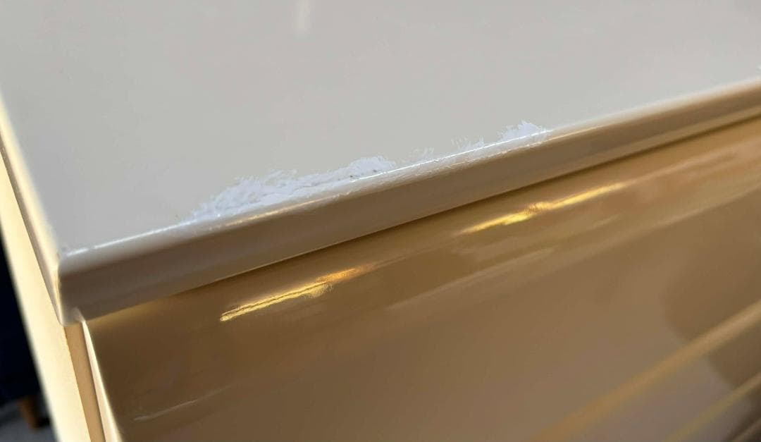 マルミツ モダン ハイチェスト6段、整理タンス 幅105cm Used/キレイ
