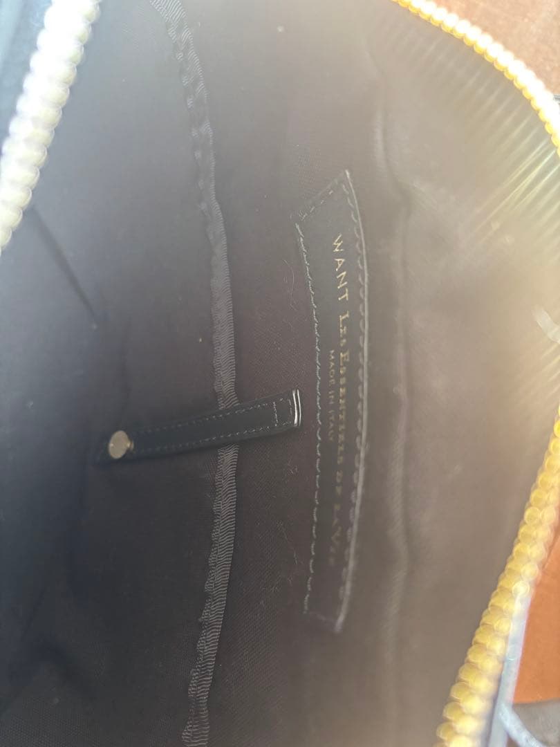 want les essentiels 2WAY ミニボストン ショルダー
