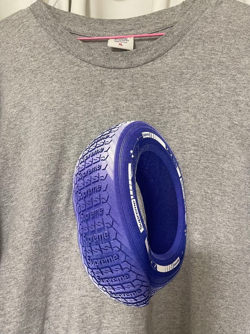 ア*ア様 supremeタイヤTシャツ木村拓哉着用サイズXL