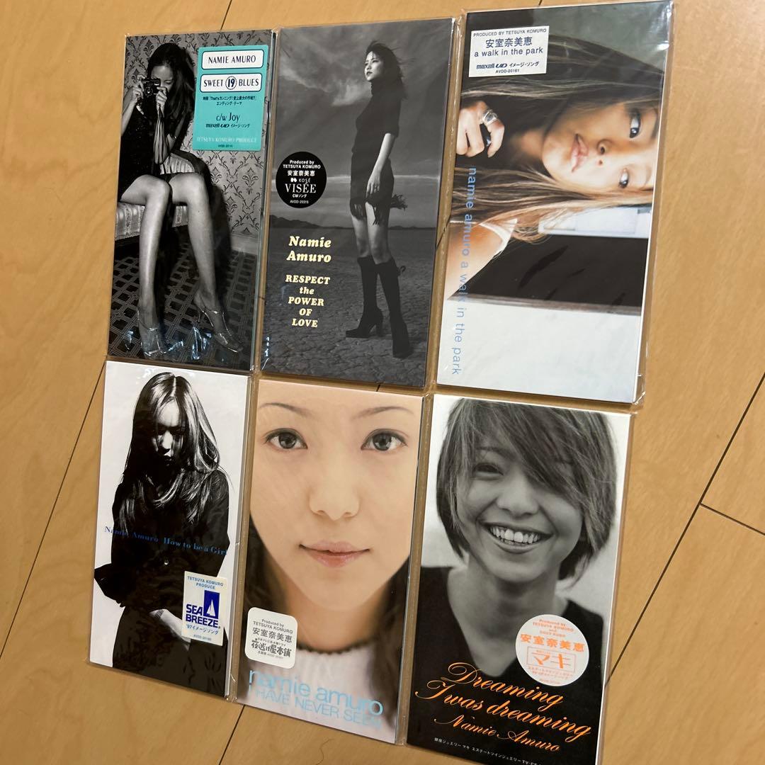 【即購入ok!!】安室奈美恵 8センチシングル 新品未開封6枚セット！！！