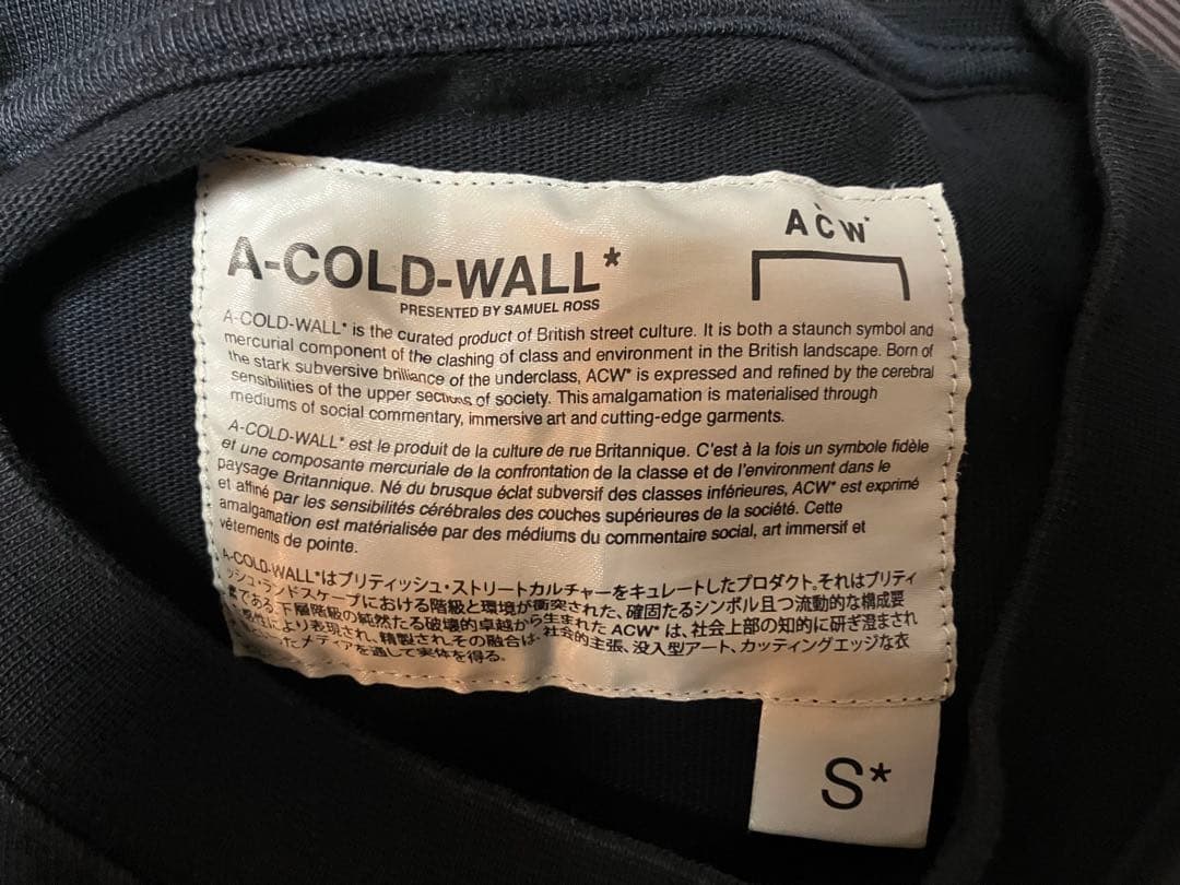 A-COLD-WALL* ロゴTシャツ
