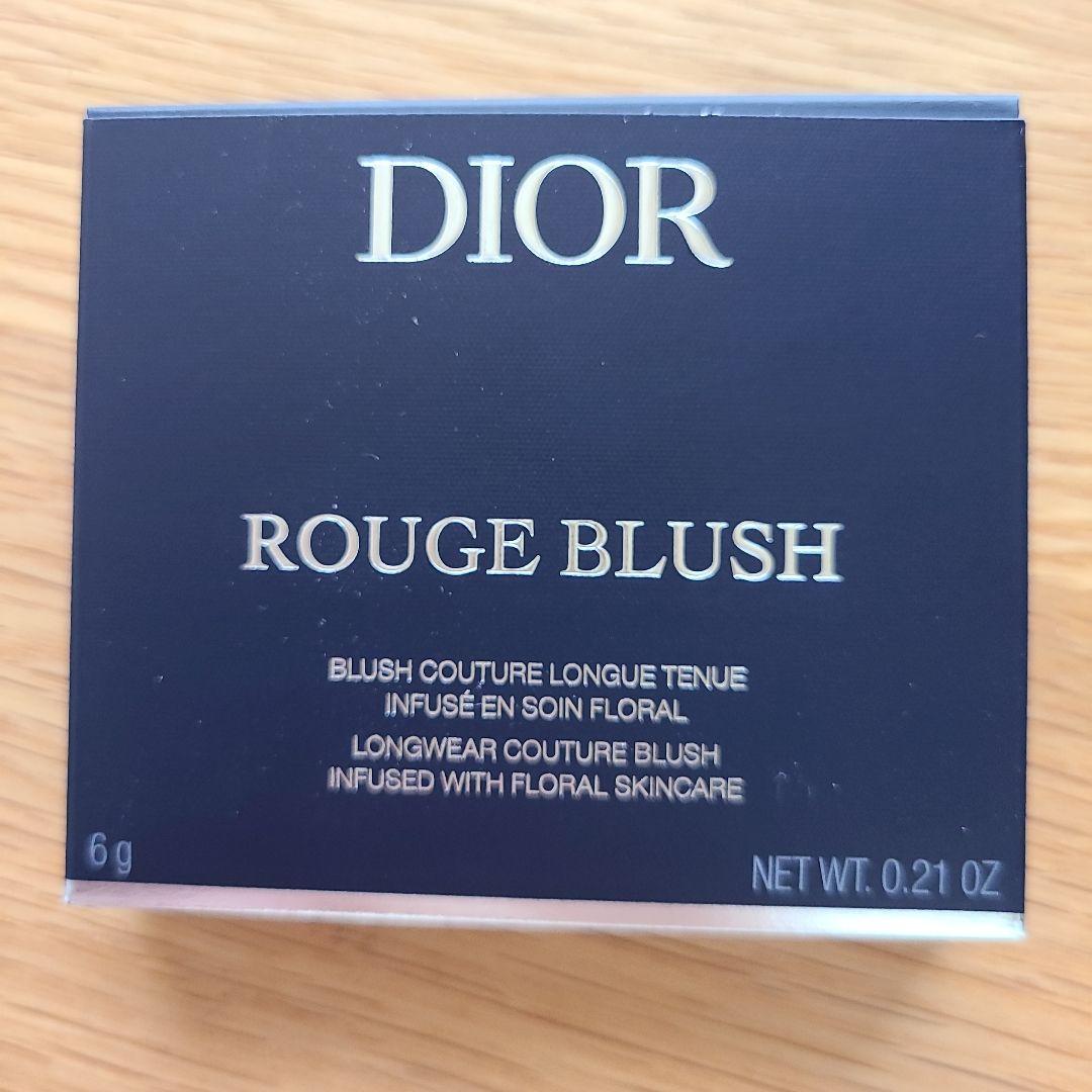 チーク Dior Rouge Blush 100 Nude Look