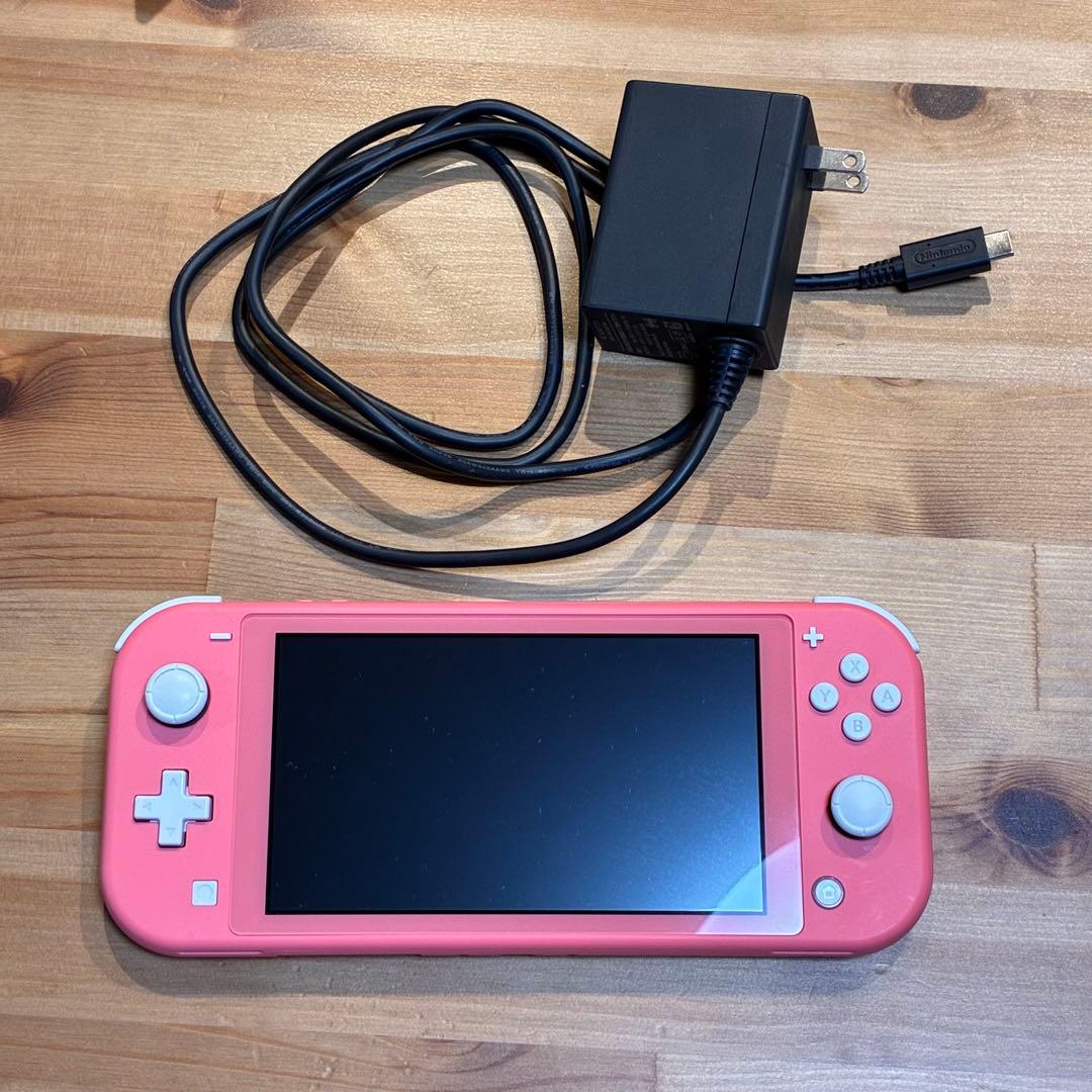 Switch liteコーラル ピンク 本体