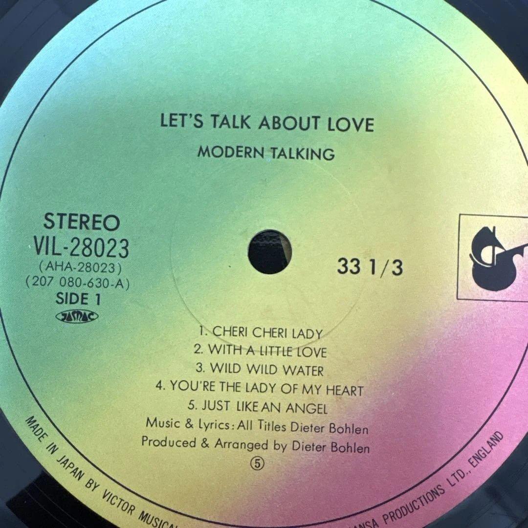 洋楽 Modern Talking Let's Talk About Love