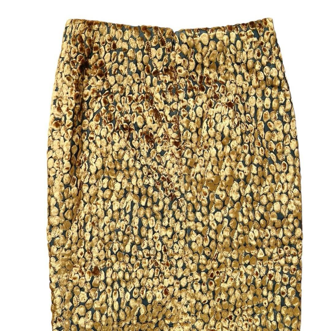 NEEDLES　Pencil Skirt Bumout Velvet　22aw