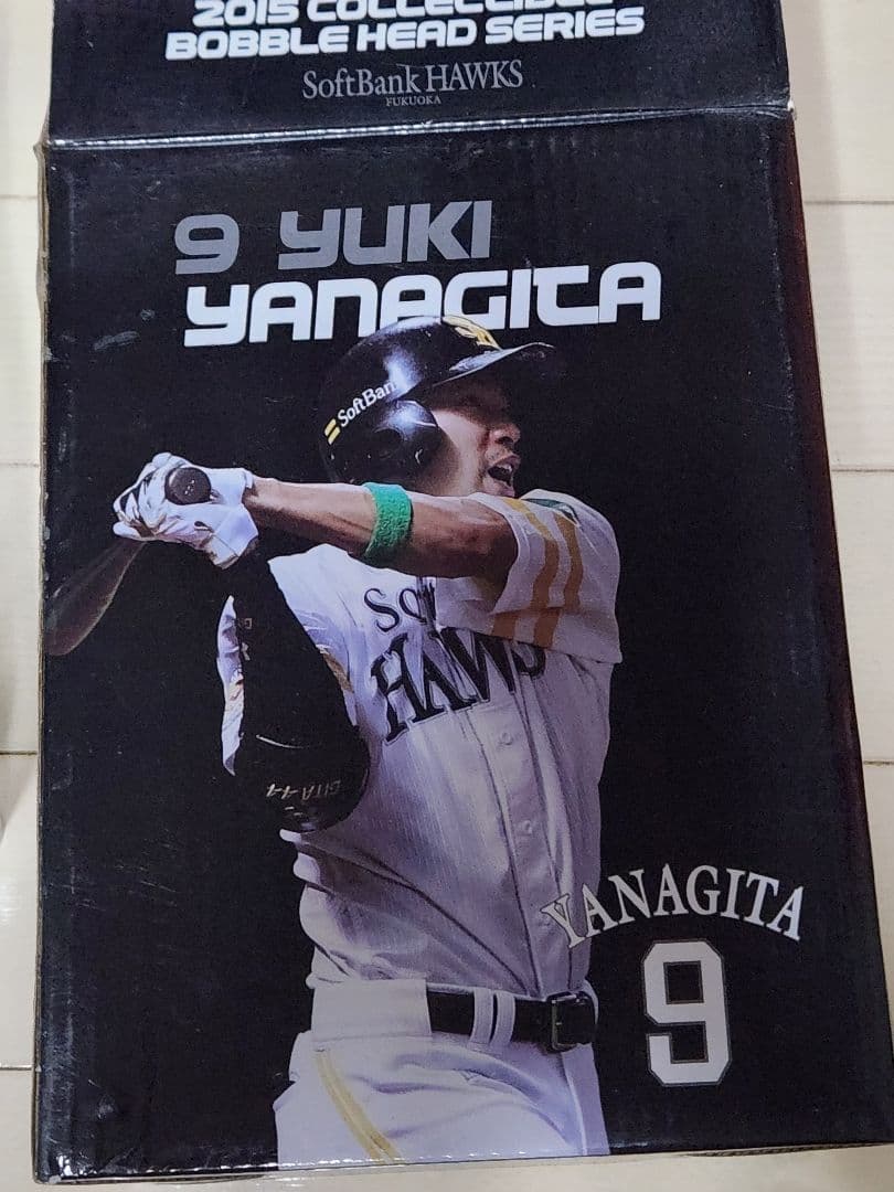柳田悠岐　選手ソフトバンクホークス　2015 ボブルヘッド人形