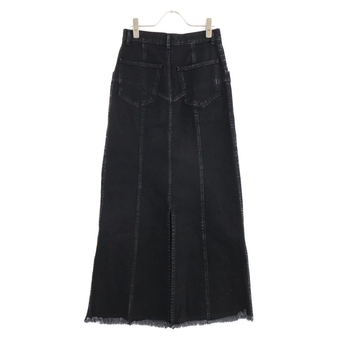 FETICO DENIM SLITMAXISKIRT スカート
