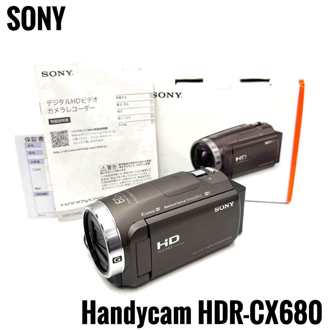 美品 Sony ソニー ハンディカム Handycam HDR-CX680