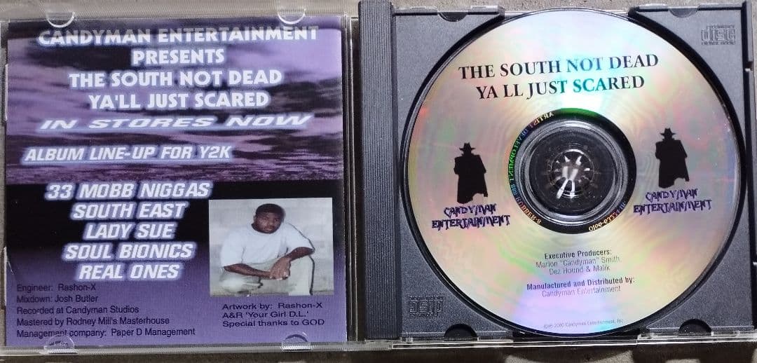 洋楽 THE SOUTH NOT DEAD YA LL JUST SCARED