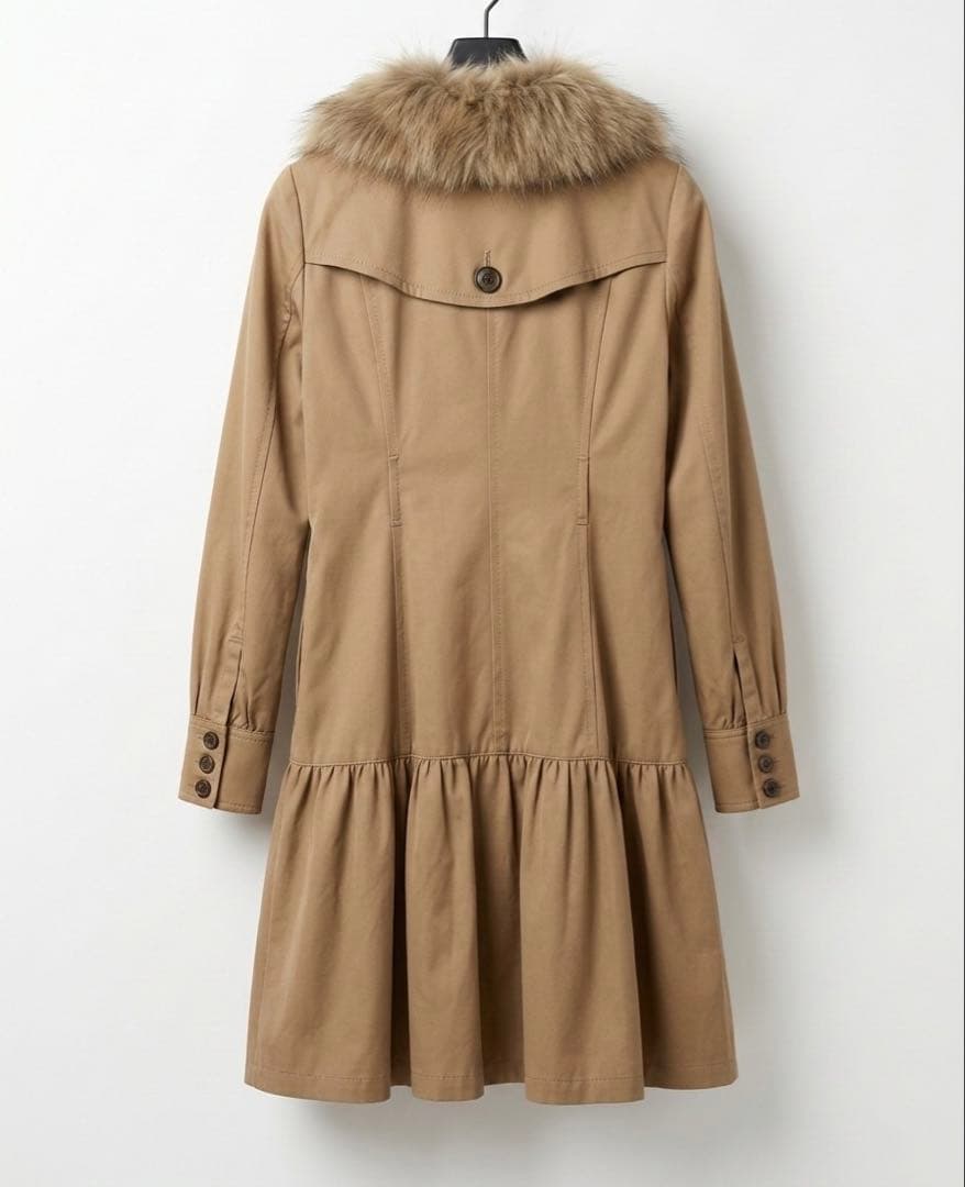【美品】バーバリーブルーレーベル BURBERRY トレンチコート 38