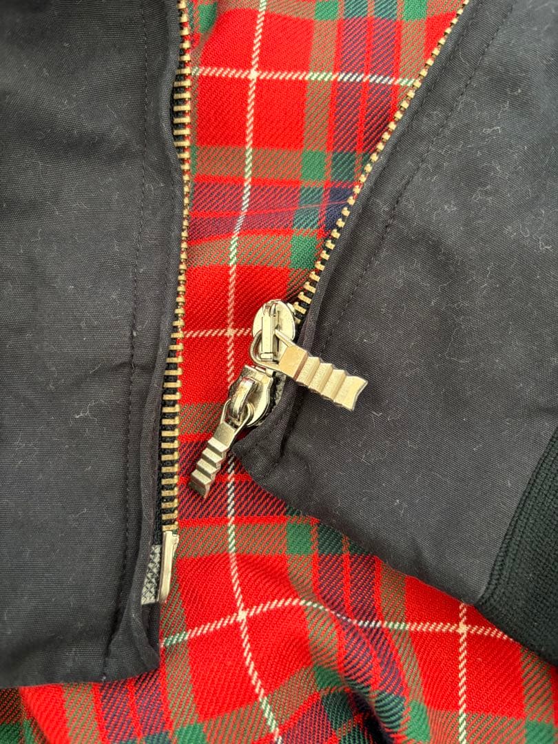 BARACUTA G9 スウィングトップ ネイビー ジップアップ M 38