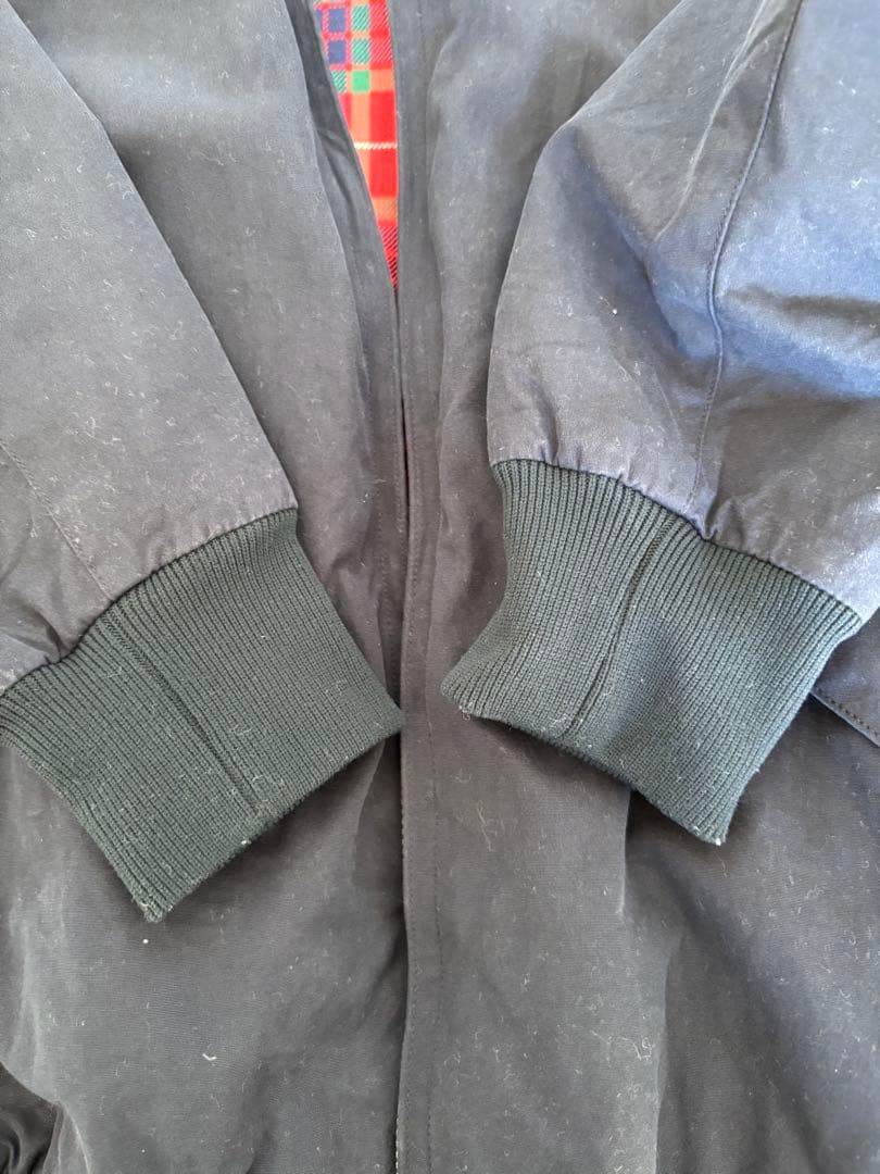 BARACUTA G9 スウィングトップ ネイビー ジップアップ M 38