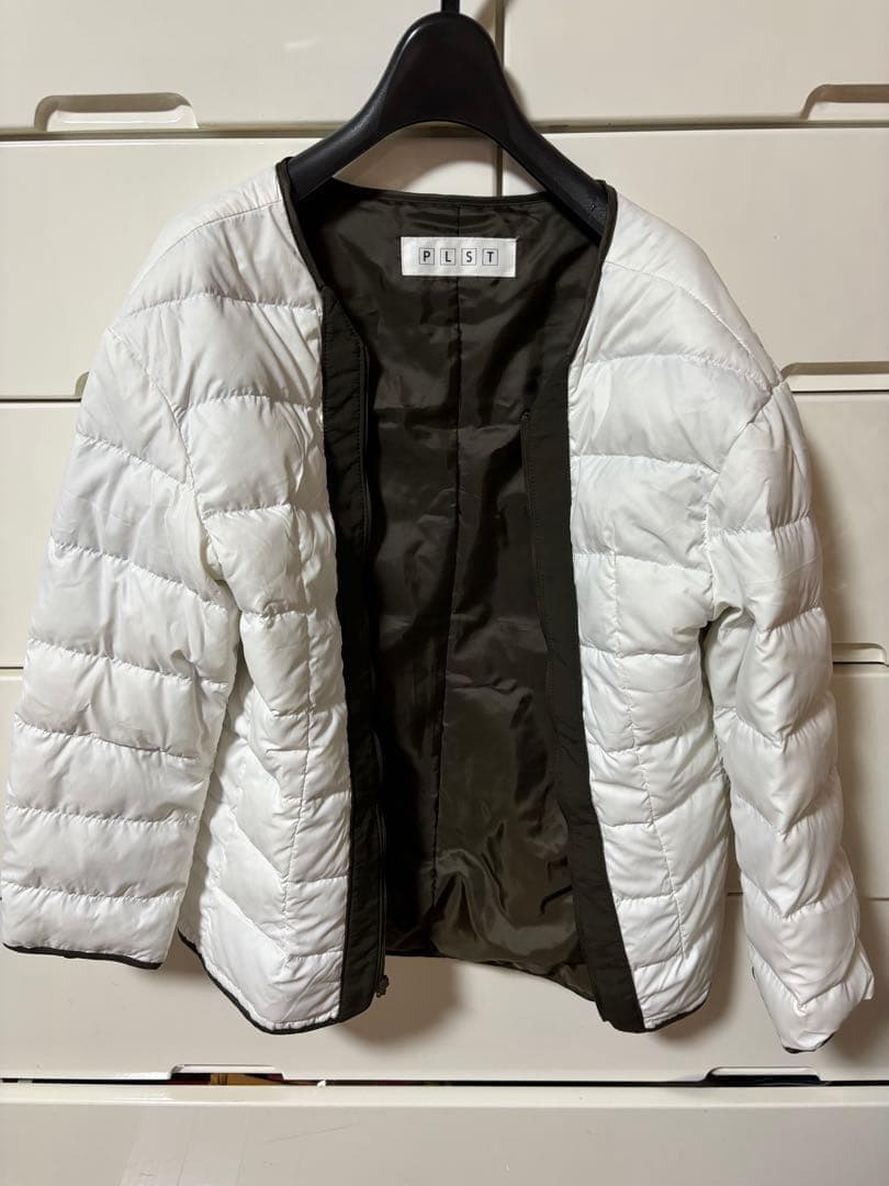 【新品】PLST プラステ　ファー付　モッズコート Lサイズ