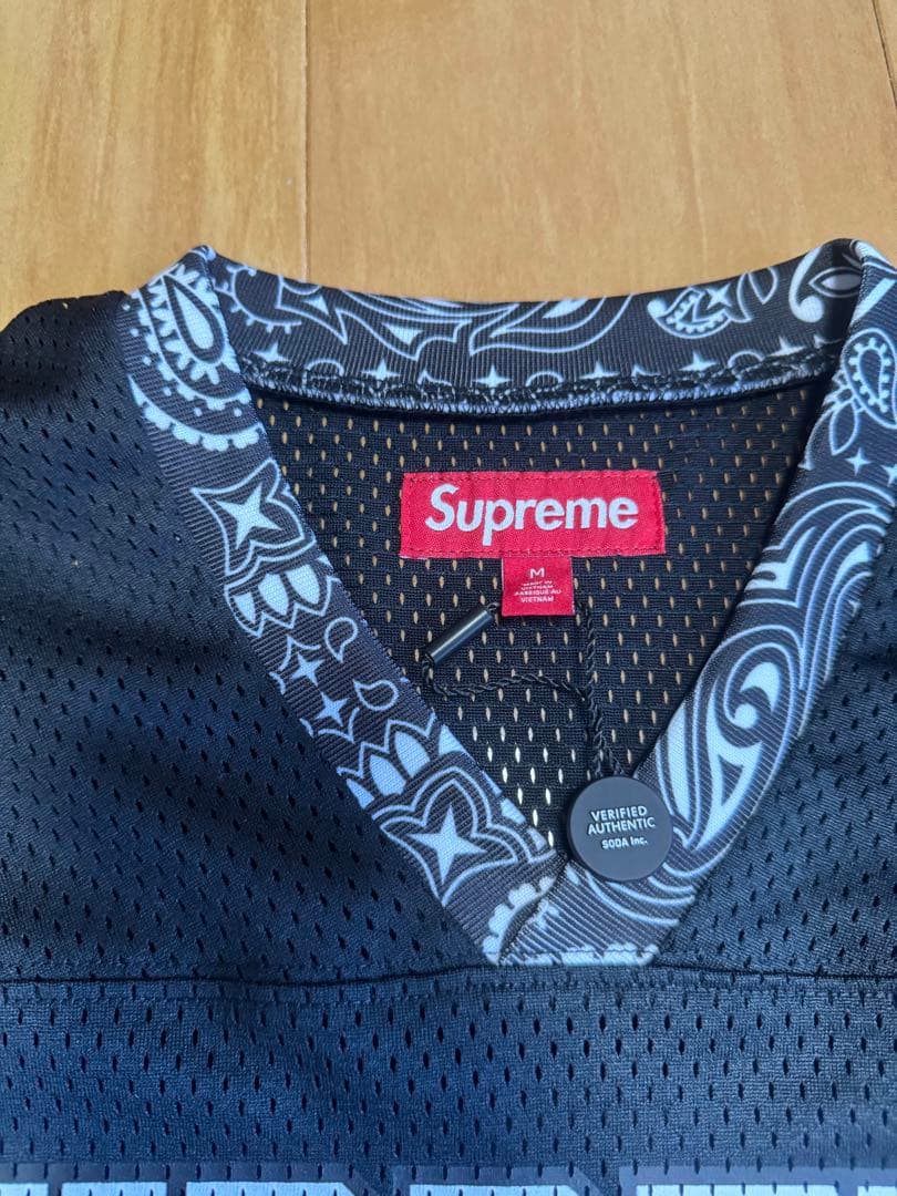 SUPREME バンダナ フットボール ジャージ