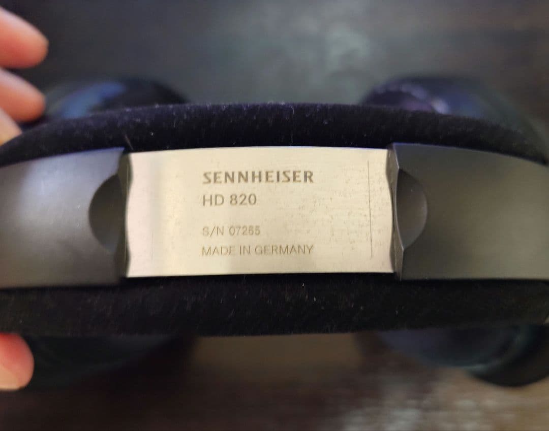 Sennheiser HD 820 有線ヘッドホン