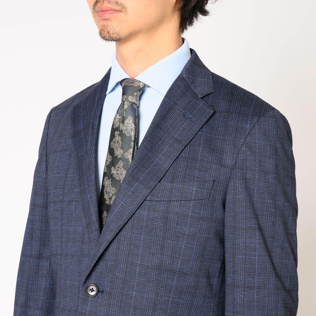 ONLY TRAVELER JERSEY 25SS ジャケット ネイビーチェック