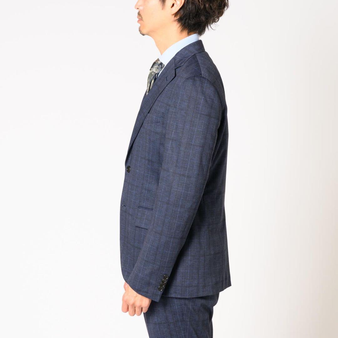 ONLY TRAVELER JERSEY 25SS ジャケット ネイビーチェック