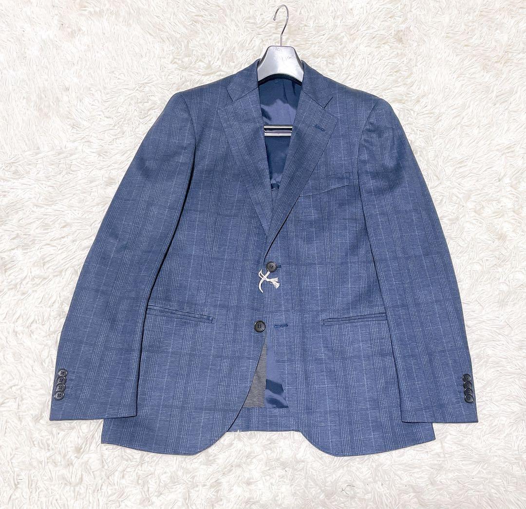 ONLY TRAVELER JERSEY 25SS ジャケット ネイビーチェック
