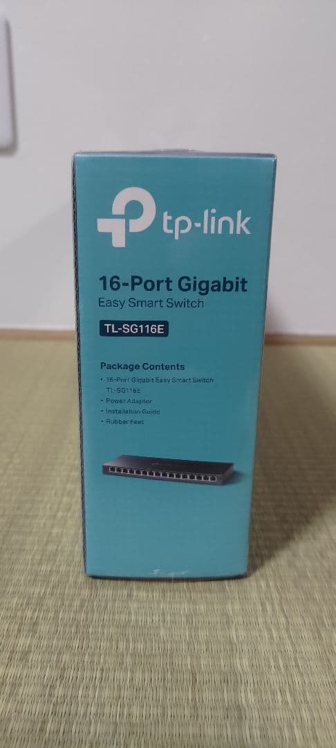 【新品】TP-LinkTL-SG116E 16PアンマネージドプロSW [D2]