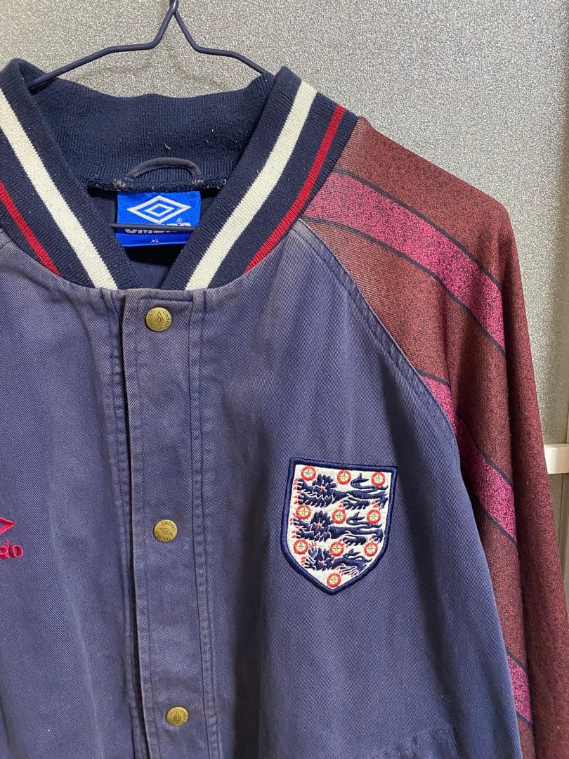 90s umbro イングランド ユーロ規格 ジャケット