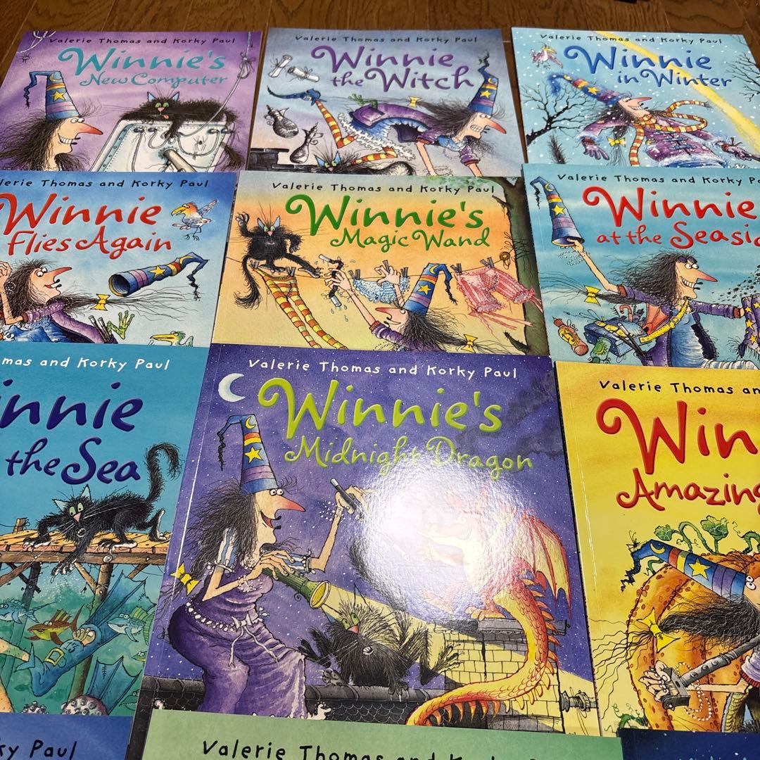 Winne the Witch Collection set 17冊CD付