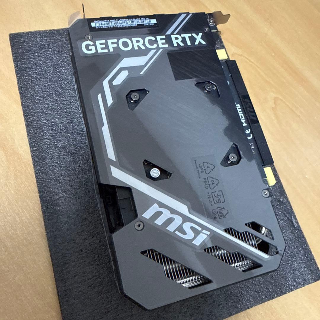 MSI Geforce RTX4060ti 16GB 美品