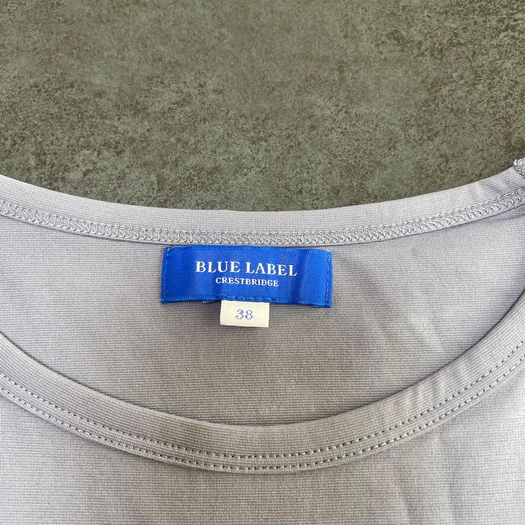 Burberry ブルーレーベルクレストブリッジ カットソーサイドチェック 38