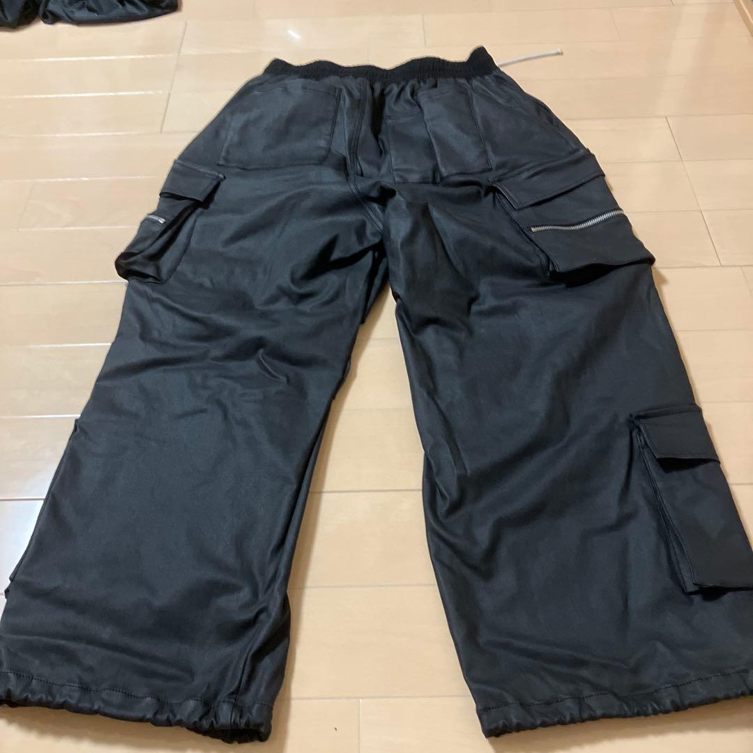 ダンケシェーン レザーカーゴパンツ