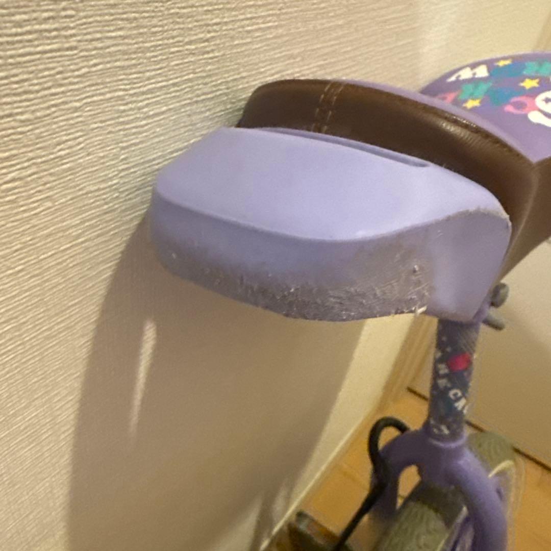 ブリヂストンスケアクロウ 子供用 一輪車 ラベンダー　16インチ