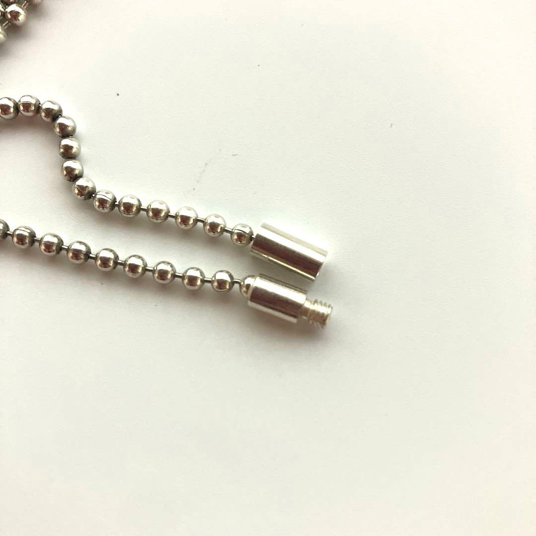 【美品】GUCCI グッチ ドッグタグ ボールチェーン ネックレス