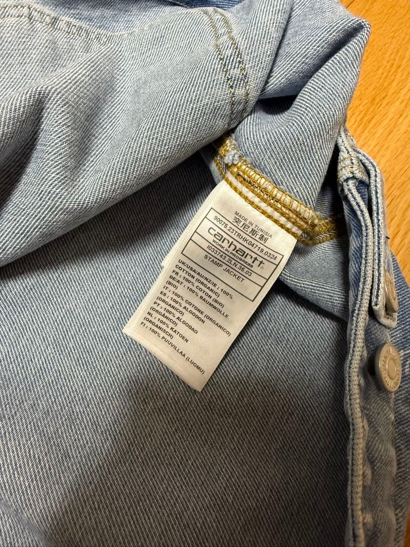 ヒ*ー様 Carhartt WIP STAMP ジャケット　Lサイズ