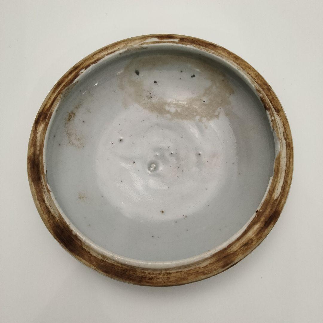 W366　赤絵　古伊万里　蓋物　時代物　F