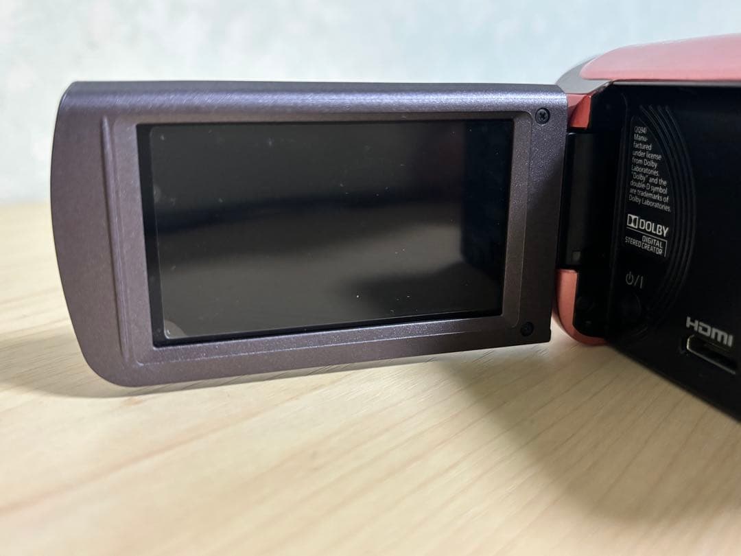 Panasonic HC-V300M ビデオカメラ ピンク