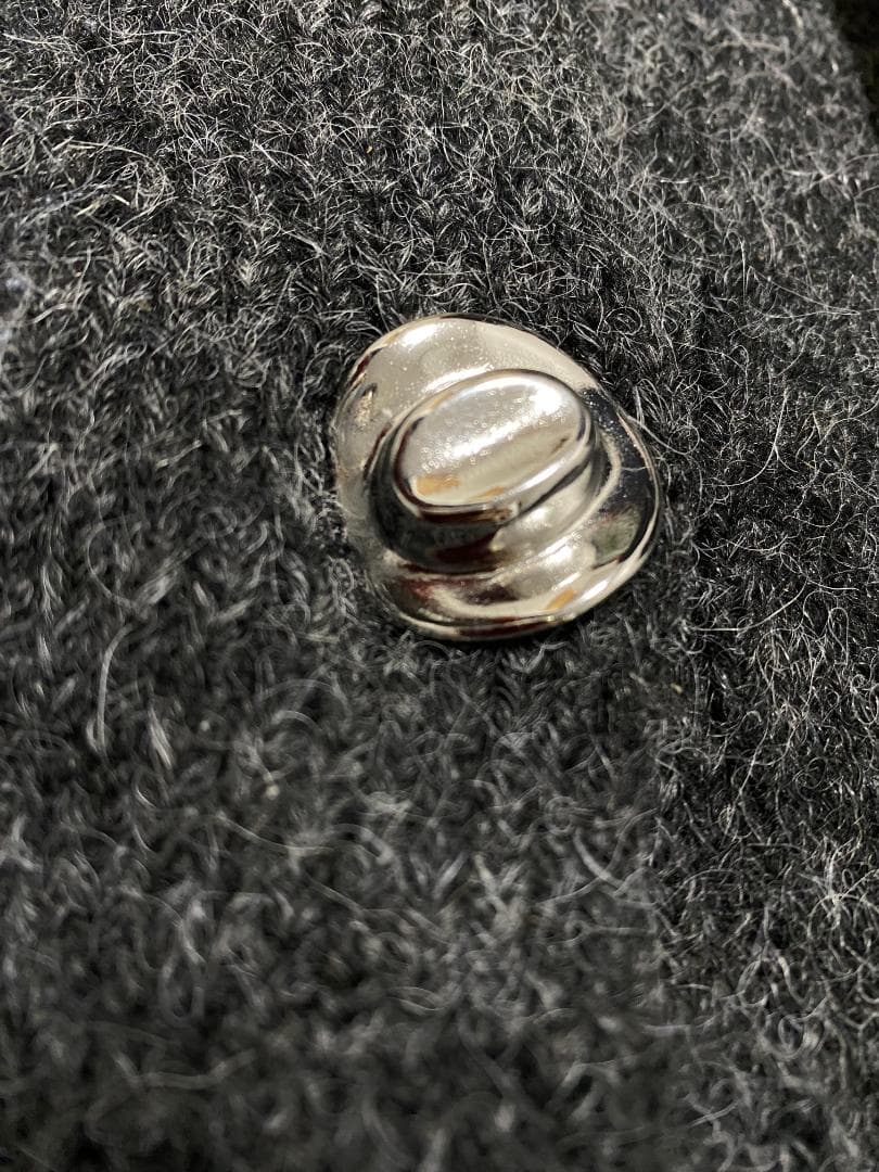 完売品 ZARA ジャカードニットボタンカーディガン L 馬柄セーター