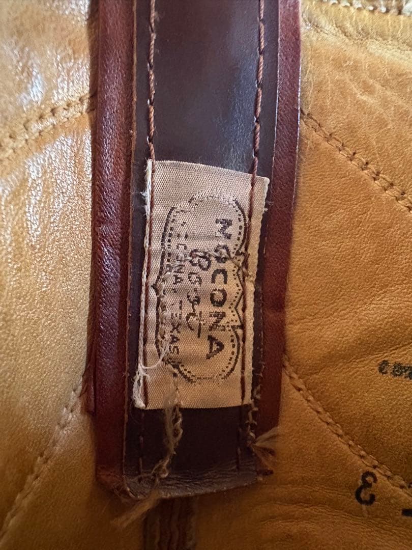 USA製★NOCONA ノコナ80sウエスタン カウボーイ ブーツ 24.5cm