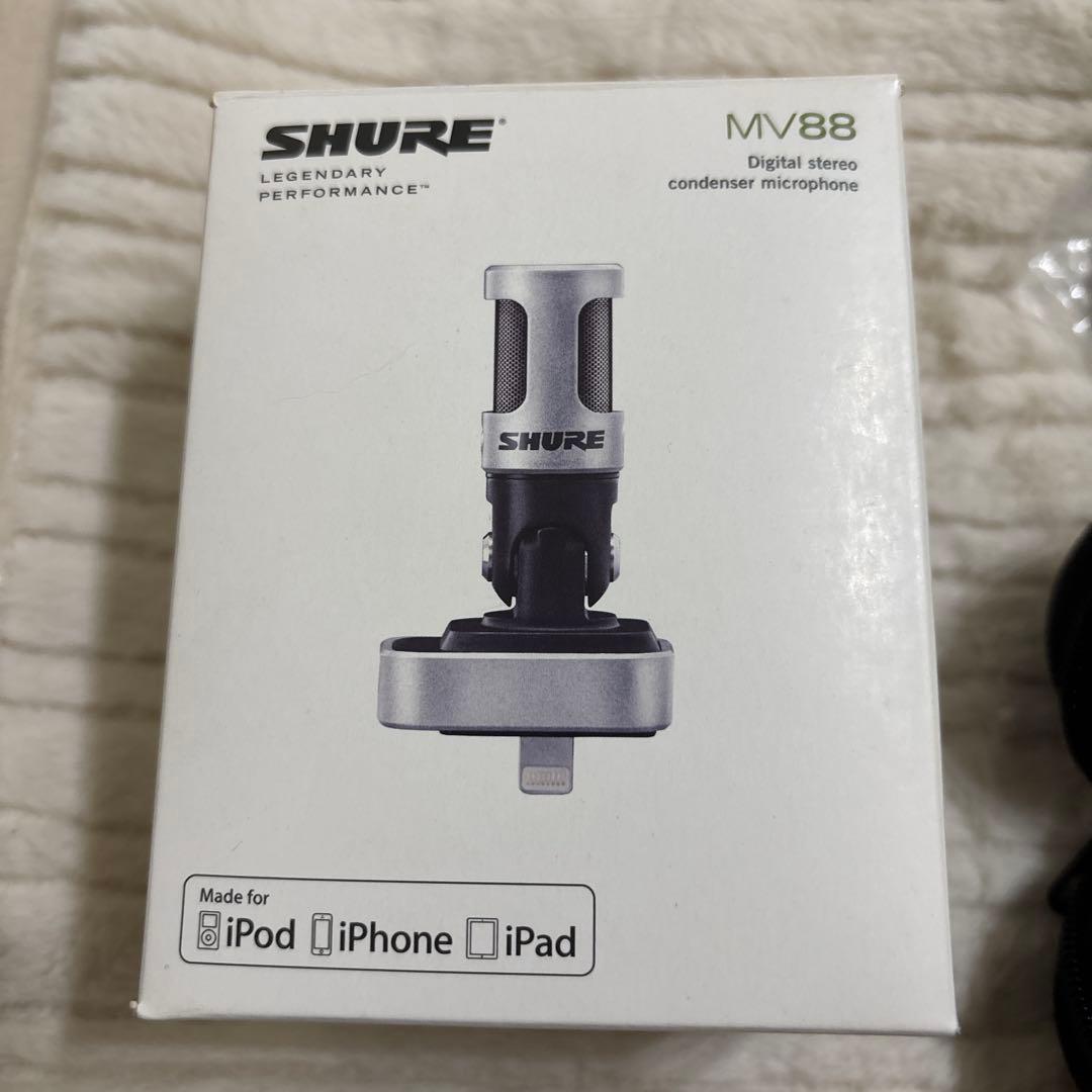 Shure mv88 コンデンサーマイク