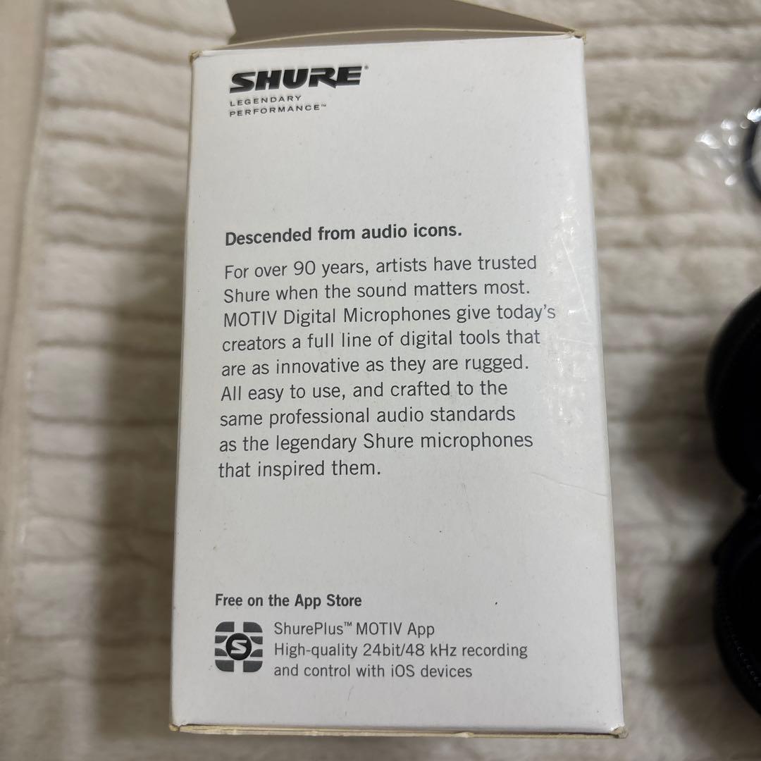 Shure mv88 コンデンサーマイク